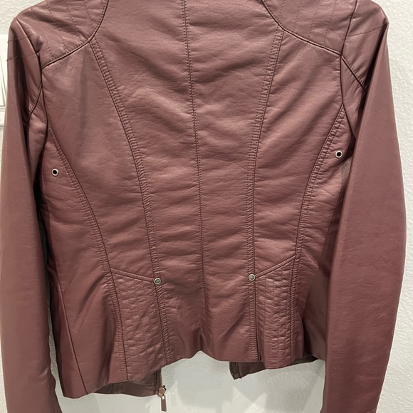 Jou Jou Faux Leather Jacket - Picture 4 of 9